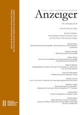 Geistes-, sozial- und kulturwissenschaftlicher Anzeiger - Zeitschrift der philosophisch-historischen Klasse der Österreichischen Akademie der Wissenschaften, 159. Jahrgang (2024)