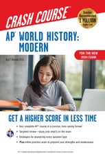 AP® World History: Modern Crash Course, For the New 2020 Exam, Book + Online