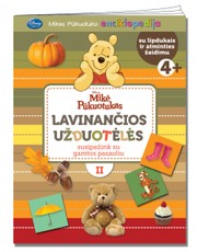 Mikė Pūkuotukas. Lavinančios užduotėlės 4+. Susipažink su gamtos pasauliu II