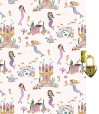 Mermaid Tales Locking Journal (Diary, Notebook)