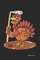 Turkey With Ice Hockey