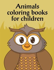 Animals Coloring Books For Children
