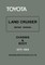 Toyota Land Cruiser Repair Manual - Chassis & Body - 1975-1980