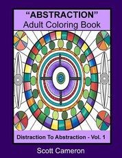 "ABSTRACTION" Adult Coloring Book
