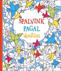 Spalvink pagal skaičius
