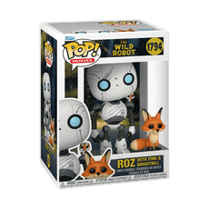 FUNKO POP! Vinilinė figūrėlė: Wild Robot - Roz w/ Brightbill & Fink
