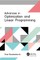 Advances in Optimization and Linear Programming