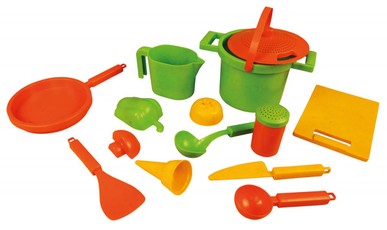 Ekologiškų smėlio rinkinys 14 vnt.