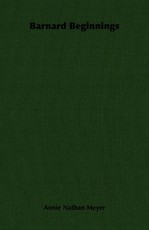 Barnard Beginnings