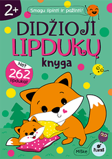 Didžioji lipdukų knyga. Miške