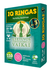 IQ ringas Nr. 3. Kortelių žaidimas. Lietuvos tūkstantmečio vaikai