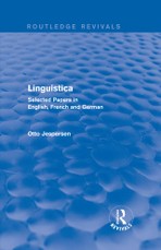 Jespersen, O: Linguistica