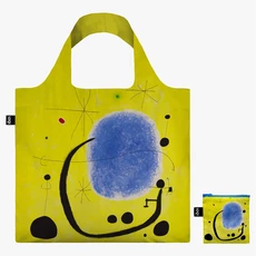 LOQI pirkinių krepšys „JOAN MIRO Gold of Azure Recycled Bag“