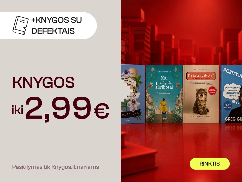 Knygos iki 2.99 €!