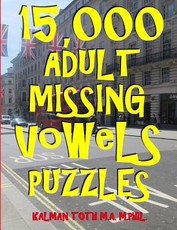 15,000 Adult Missing Vowels Puzzles