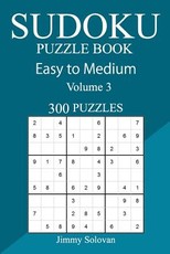 300 Easy to Medium Sudoku Puzzle Book