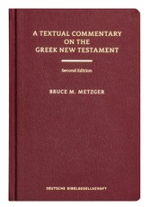 A Textual Commentary on the Greek New Testament