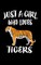 Just A Girl Who Loves Tigers