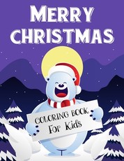 Merry christmas coloring book for kids.