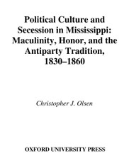 Political Culture and Secession in Mississippi