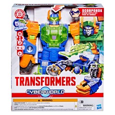 TRANSFORMERS CYBERWORLD Transformeris skorpionas Scorponok, 35 cm