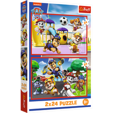 TREFL PAW PATROL Dėlionių rinkinys „Nuotykių diena“, 2 x 24 det.