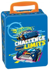 Hot Wheels metalinė skardinė žaisliniams automobiliukams
