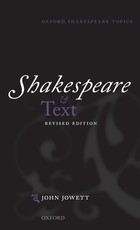 Shakespeare and Text