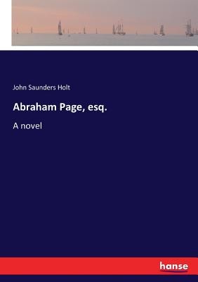 Abraham Page, esq. | Knygos.lt