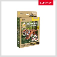 CUBICFUN NG 3D dėlionė „Amūrinis tigras“