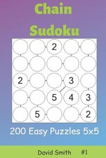 Chain Sudoku - 200 Easy Puzzles 5x5 Vol.1