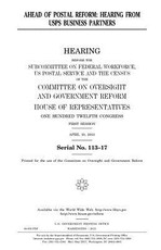 Ahead of postal reform