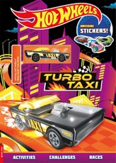 Hot Wheels(TM): Turbo Taxi (with stickers and Small Bloc(TM) car model)