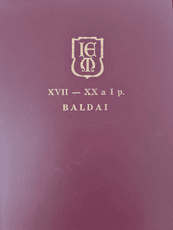 Baldai XVII–XX a. I p.