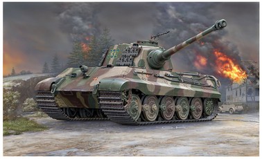 Plastikinis modelis „Tiger II“ (Henschel bokštas)