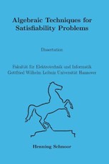 Algebraic Techniques for Satisﬁability Problems