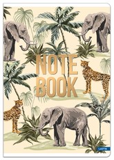 Sąsiuvinis(platus) A5 24lap 80g linija JUNGLE