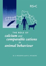 The Role of Calcium and Comparable Cations in Animal Behaviour