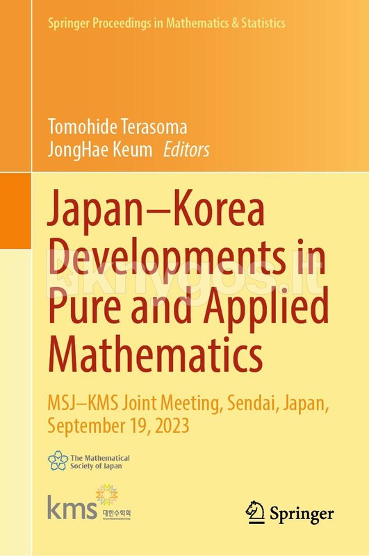 Japan-Korea Developments in Pure and Applied Mathematics + NEMOKAMAS ...