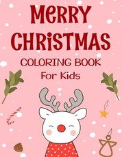 Merry christmas coloring book for kids.
