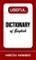 Useful Dictionary of English