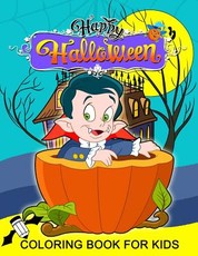 Happy Halloween Coloring Book for Kids