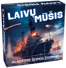 TACTIC Žaidimas „Laivų mūšis“ (Lietuvių kalba)