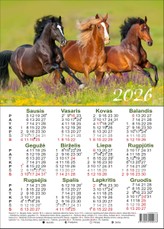 Kalendorius A4 plakatas