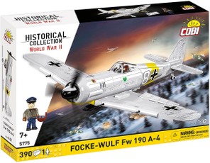 Bricks kaladėlių rinkinys Focke-Wulf Fw 190 A-4