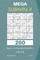 Mega Sudoku X - 200 Easy to Normal Puzzles 16x16 Vol.5