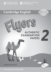 Cambridge English Young Learners Test Flyers 2. Answer booklet