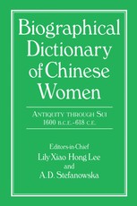 Lee, L: Biographical Dictionary of Chinese Women: Antiquity