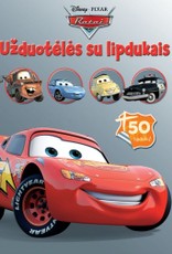 Užduotėlės su lipdukais. Plius 50 lipdukų! Ratai