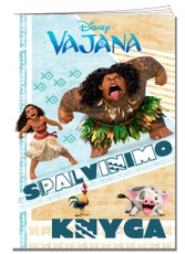 Vajana. Spalvinimo knyga (knyga su defektais)